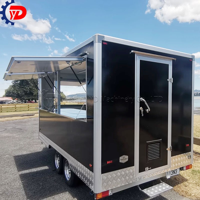 Australian Standard Concession Trailer Food Truck Fully Equipped Restaurant Mobile Pizza 