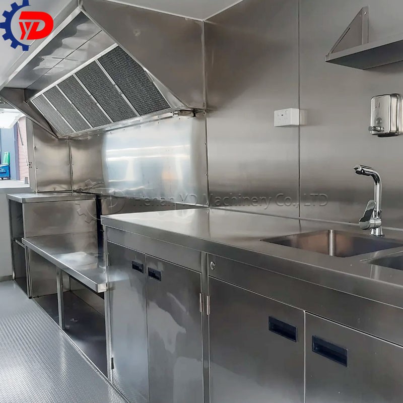 Australian Standard Concession Trailer Food Truck Fully Equipped Restaurant Mobile Pizza 